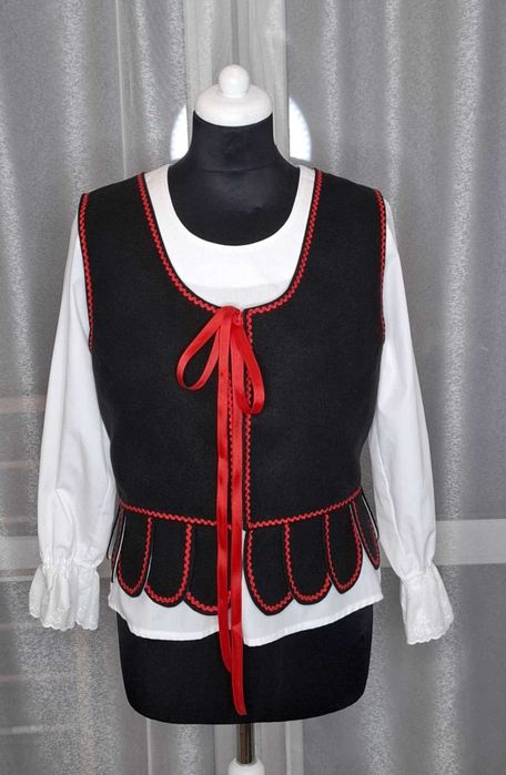 Kamizelka ludowa gorset folk kgw