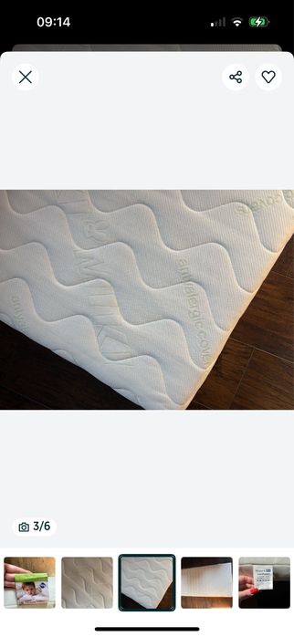 Materac Fiki Miki 140x70 dwustronny