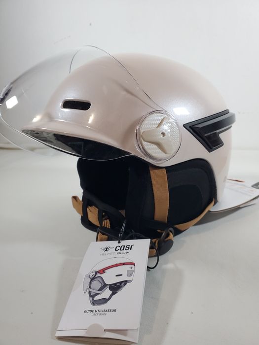 Kask rowerowy Casr Glow Led r.L Nowy