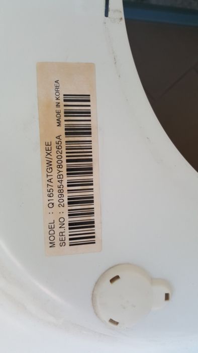Pralka Samsung Q1657 ATGW/XEE