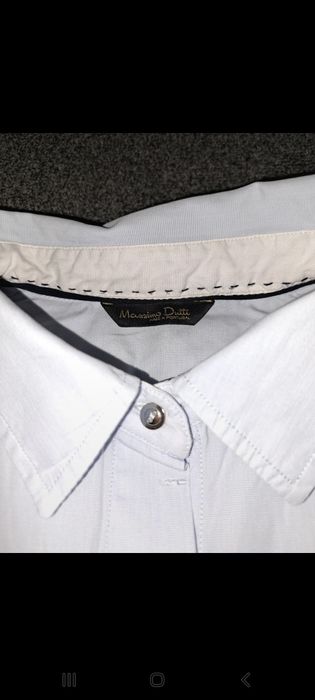 Piękna koszula damska z pagonami Massimo Dutti