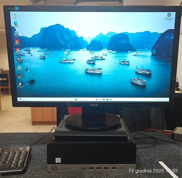 HP Pro desk600 g5+nvidia t600+monitor 24