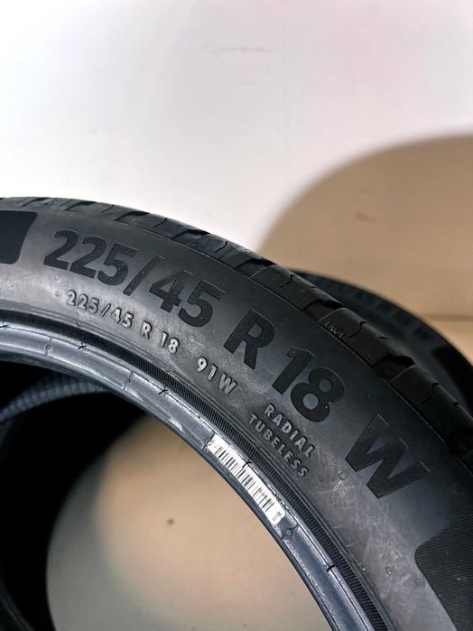 Pneus Continental Eco Contact 6 - 225/45/18 - Excelentes