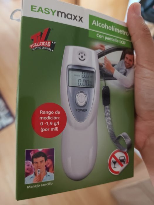 Aparelho medição álcool