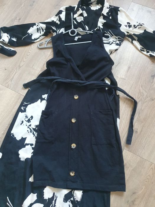 Zestaw sukienek Zara i Asos XS.
