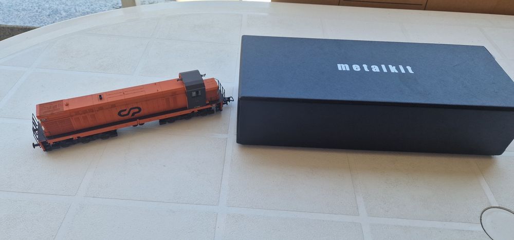 Locomotiva em latão  nova caixa