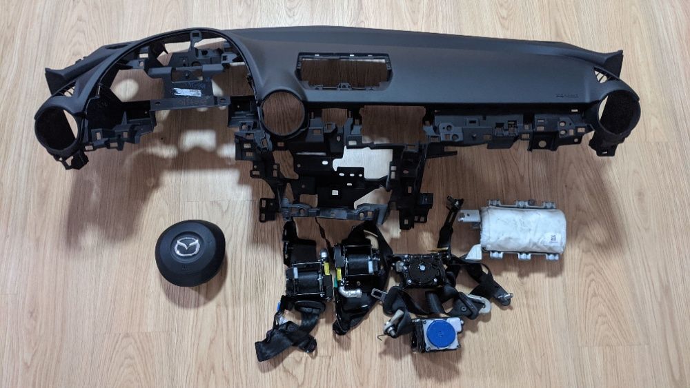 Conjunto Kit Airbags Tablier Mazda CX-3 CX3 Original