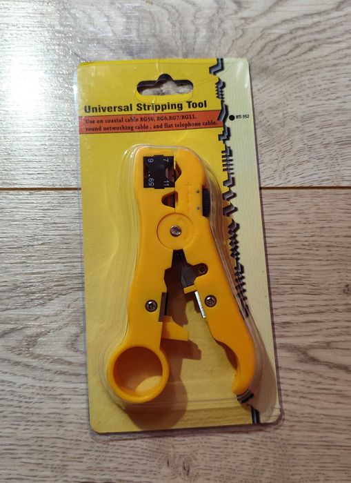 Стріпер інструмент для зачистки та обрізання дротів