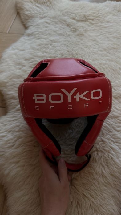 Шолом BS - для квкбоксингу (WAKO) червоний