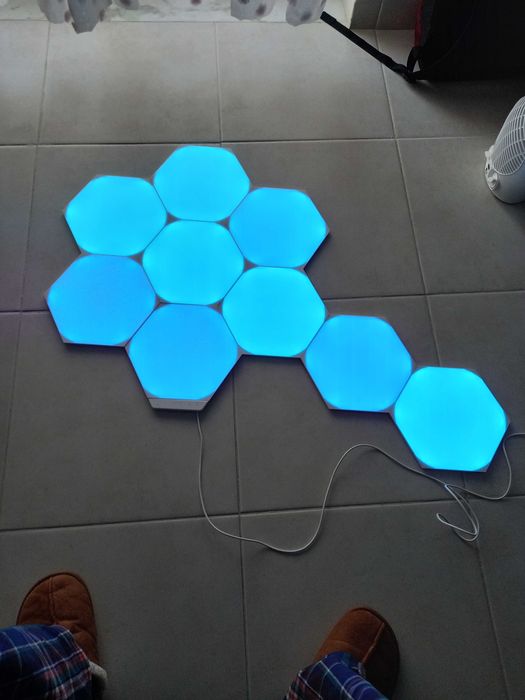 Nano leaf 9 leafs sem caixa