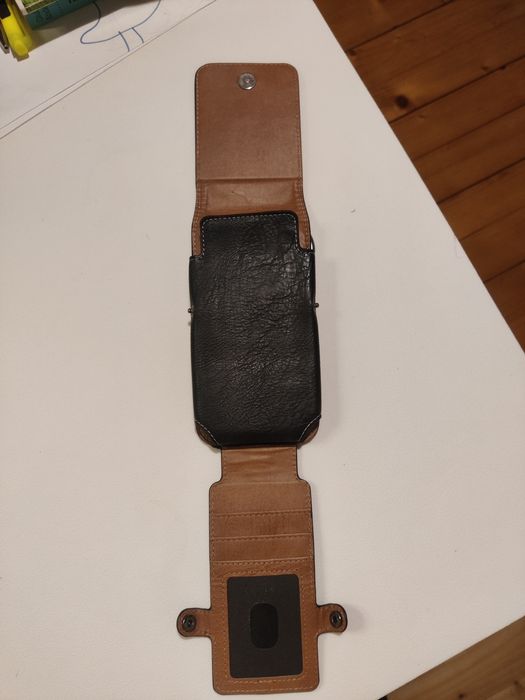 Etui na telefon do talii, kabura, skóra, wymiary tel 15,5x 7,5 x 1,5cm