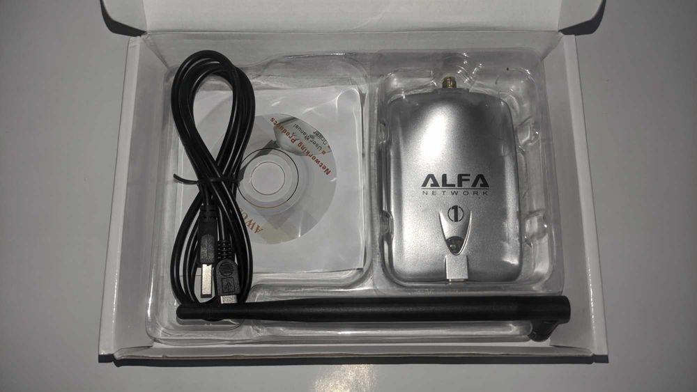 Мощный Wifi  усилитель адаптер Alfa AWUS036H (Realtek 8187L)