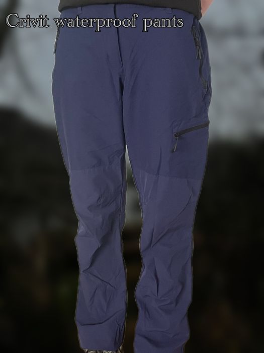 Crivit Waterproof Pants M — трекінгові штани для походів / gorpcore