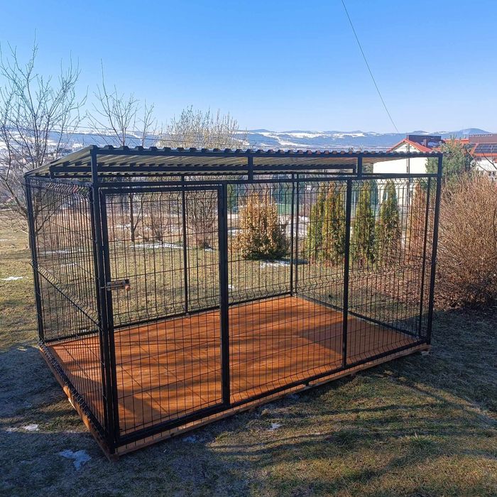Kojec dla psa 3x2m. Solidna konstrukcja z panelu 3D różne wymiary!