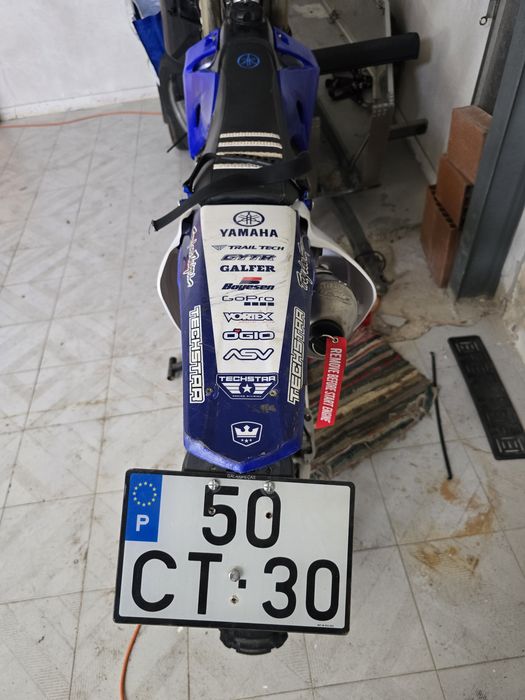 Yamaha YZ450F - averbada 35Kw (Carta A2)