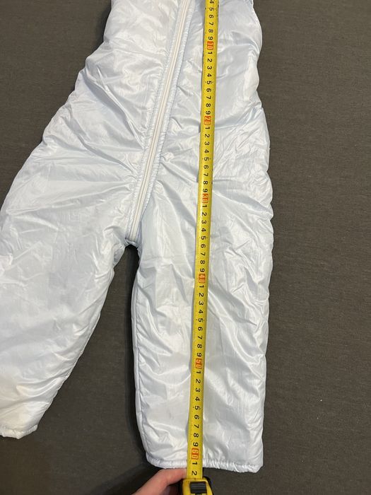 Ocieplany zimowy kombinezon śpiworek 0-18