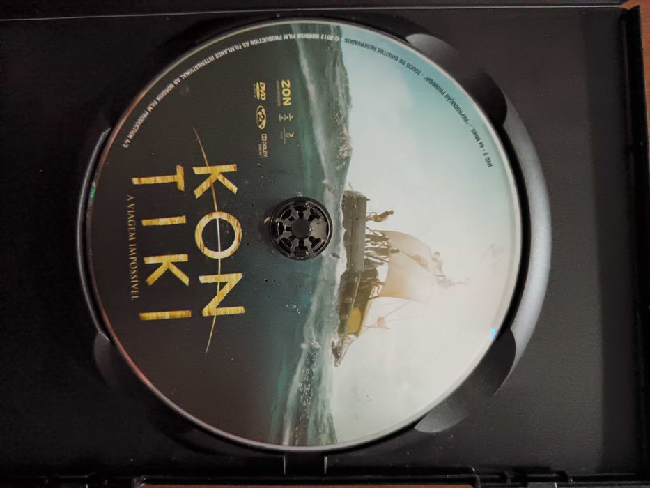 filme dvd original - kon tiki a viagem lmpossivel
