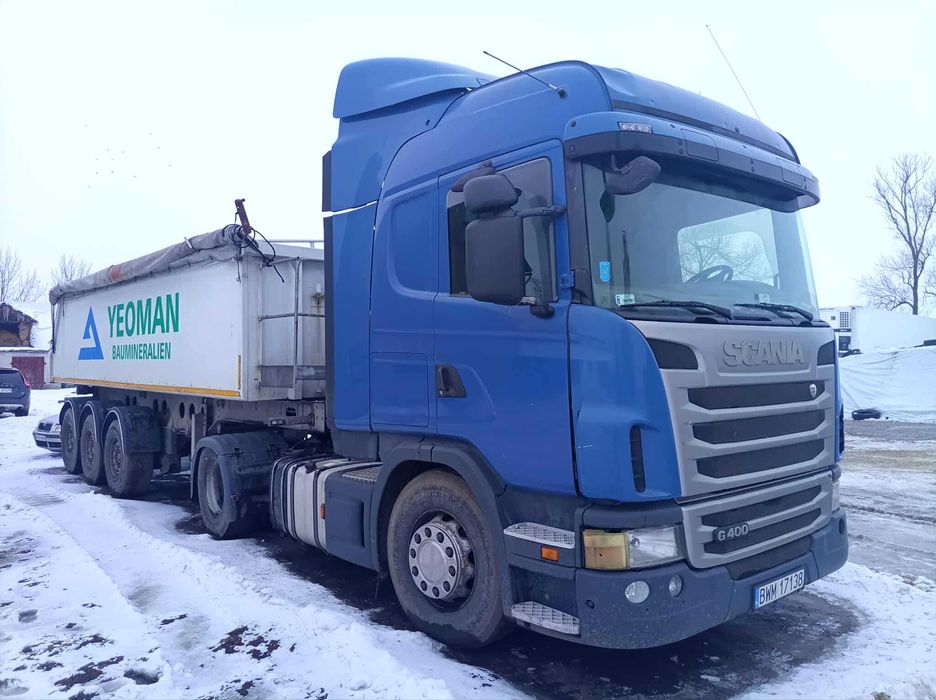 Scania G400 manual hydraulika 924tyś przebieg