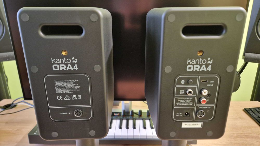 Kanto ORA4 głośniki monitory aktywne bluetooth USB-C