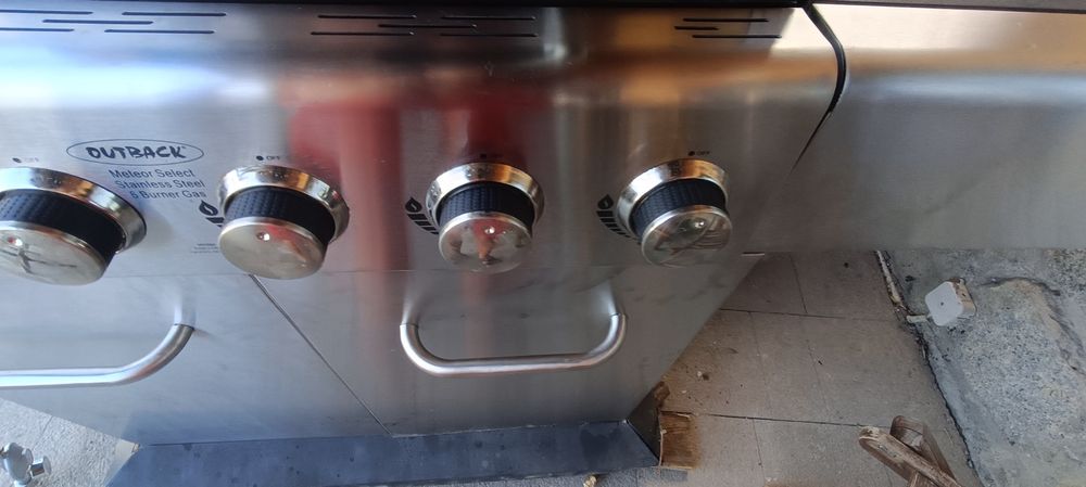 Grill gazowy ogrodowy outback meteor 6 palnikow plus podgrzewacz