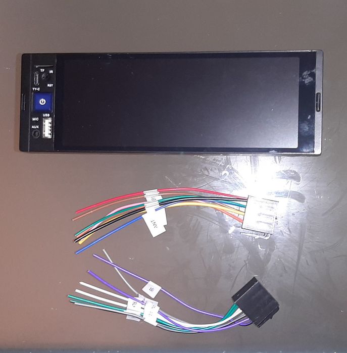 Rádio multimédia NaviFly 1Din USB, Bluetooth, MP3 NOVO