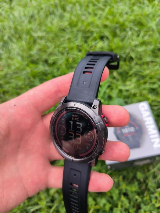 Топовий! Garmin Fenix 7X Solar 51mm, ліхтарик!