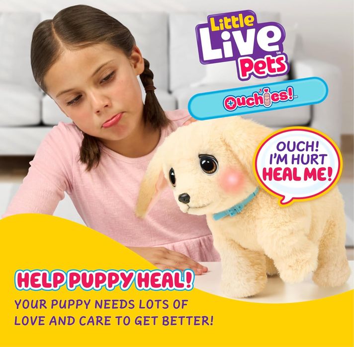 Little Live Pets Ouchies Cooper The Retriever Puppy купер ретривер