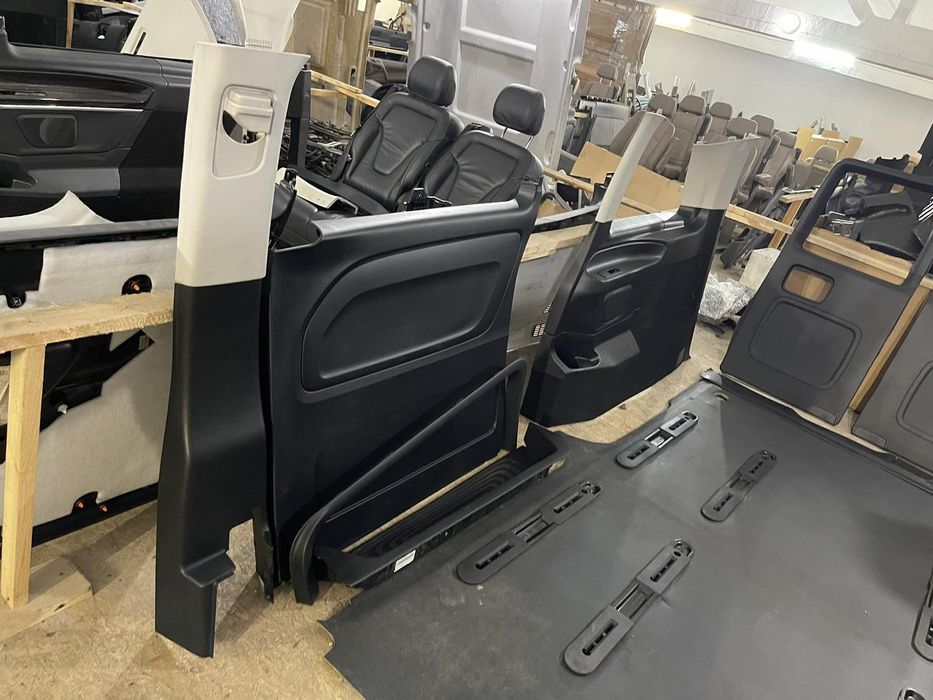 Салон пластик карти потолок підлога віто вито Mercedes Vito V-Class