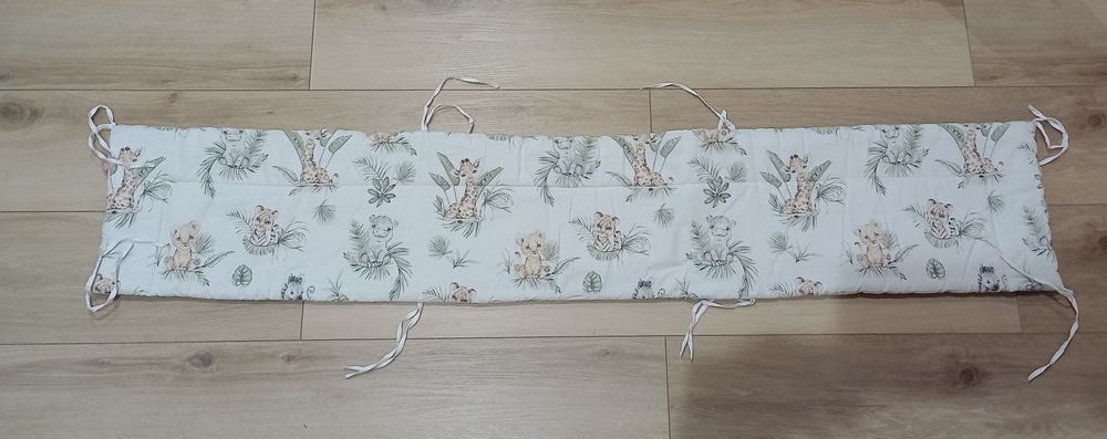 Ochraniacz do łóżeczka safari savanna fun mini zoo