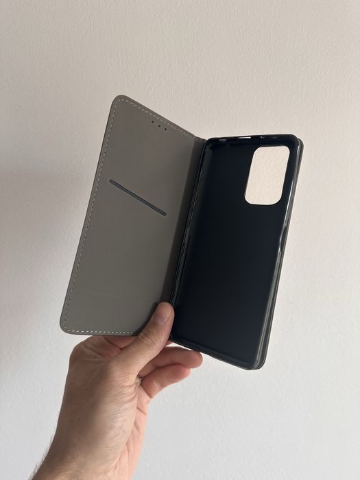 Etui z klapką zamykane czarne do XIAOMI REDMI NOTE 10 PRO