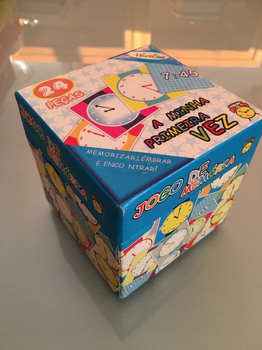 Memory Game - Clocks - 24 Pieces with New Packaging (Shipping Included)