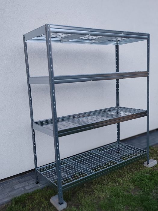 Regał Ażurowy, Warsztat, Magazyn Nit-Klick 180x150x60 cm 4P/400 kg