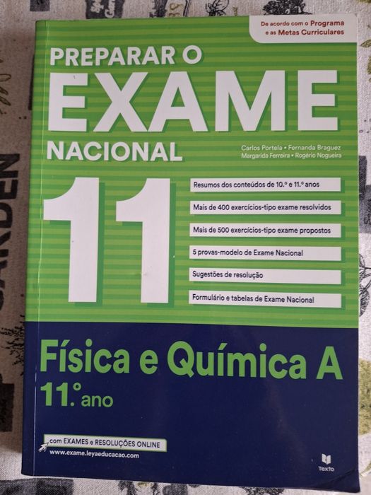 Livro exame 11.ano Fisica e Quimica