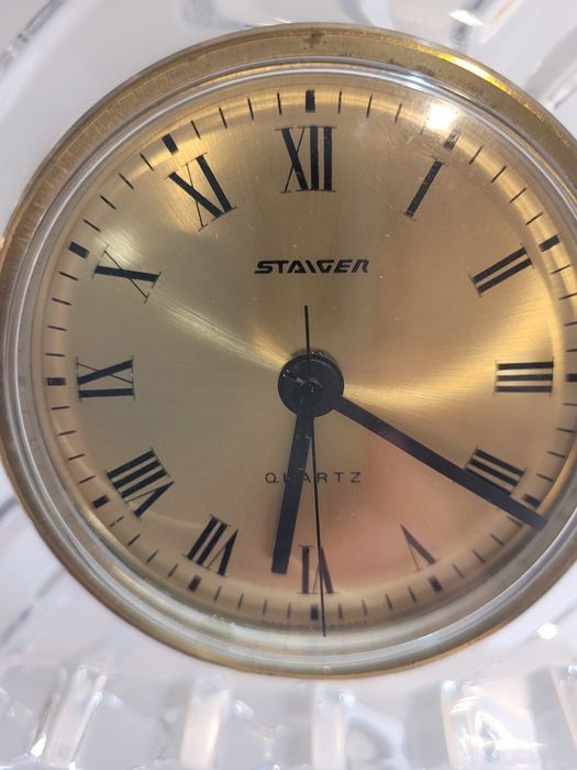 Zabytkowy zegar kwarcowy Staiger