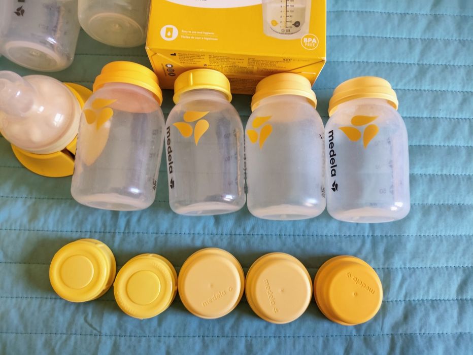 Bomba extratora medela swing maxi dupla + 23 acessórios