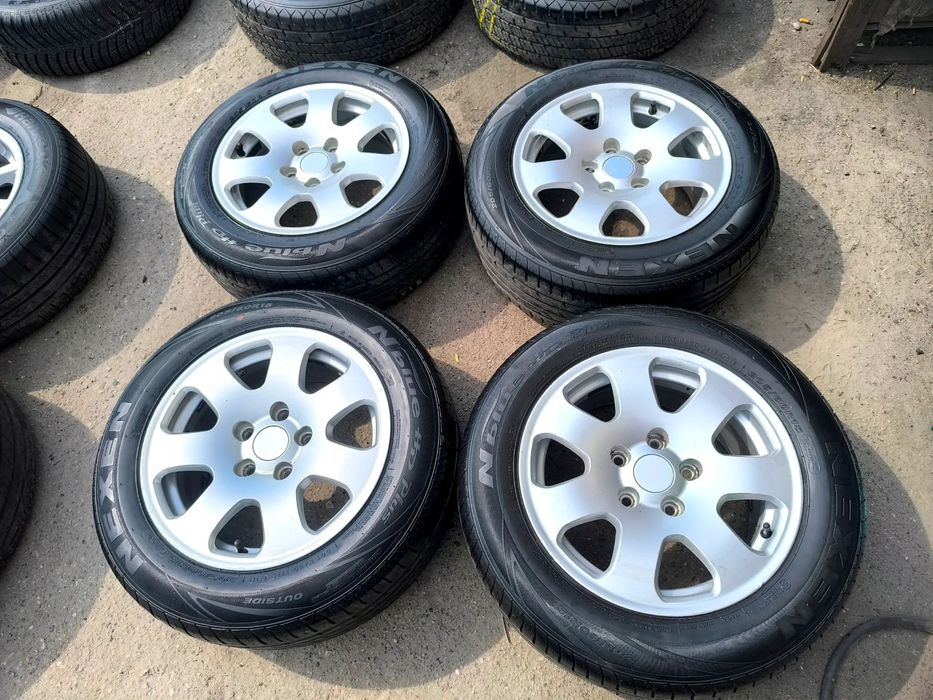 5x112 Felgi Aluminiowe Alufelgi 15 Koła Letnie Lato VW GOLF 5 6 CADDY TOURAN PASSAT B5 SHARAN SEAT ALHAMRA LEON ALTEA TOLEDO SKODA OCTAVIA II III 2 3 AUDI A4 B5 B6 A6 C5 Legnica ALU-RAD 205/60 6mm