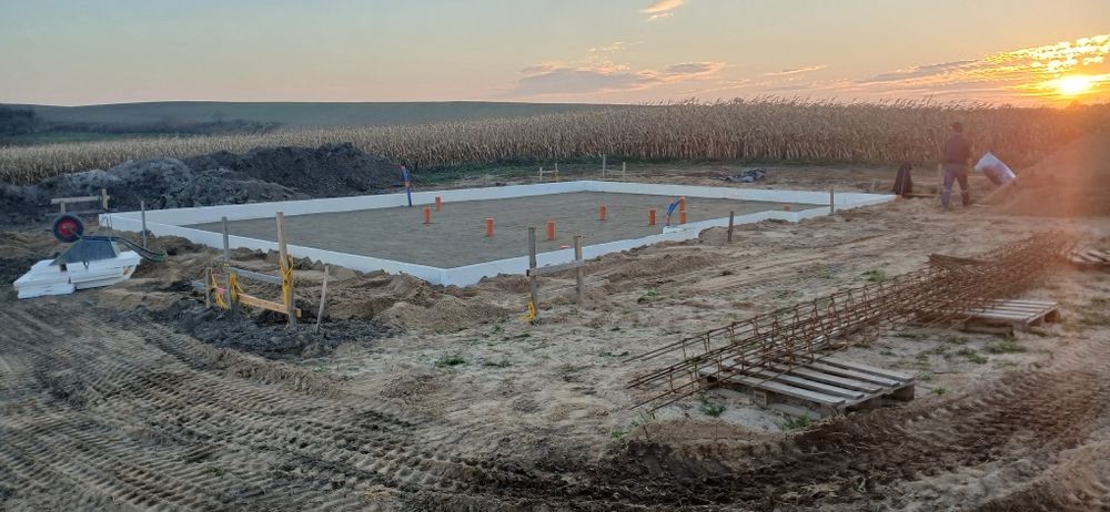 Budowa płyt fundamentowych, płyty fundamentowe, fundament płytowy