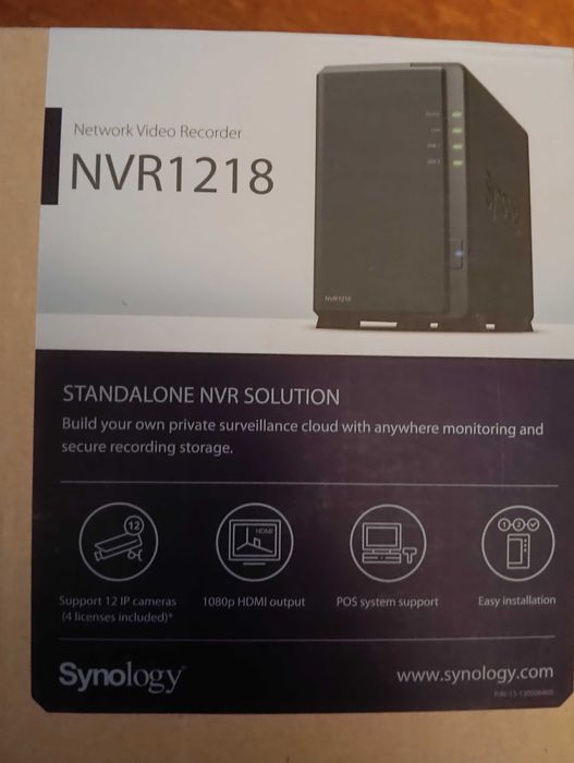 rejestrator sieciowy Synology NVR1218