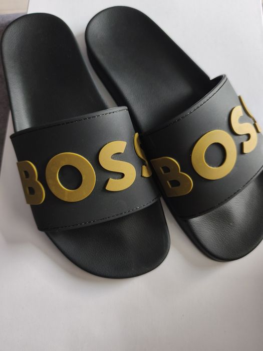 BOSS KIRK Klapki męskie rozm.44 stan idealny.