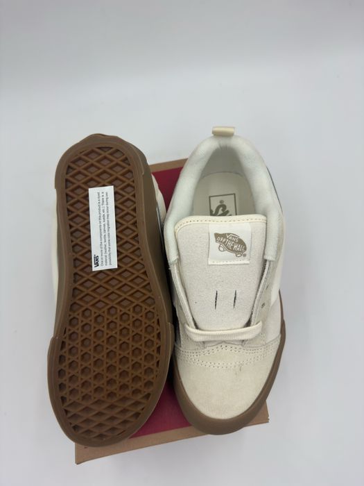Buty Sportowe Trampki Vans Old Skool kremowe nowe  KNU skool 36