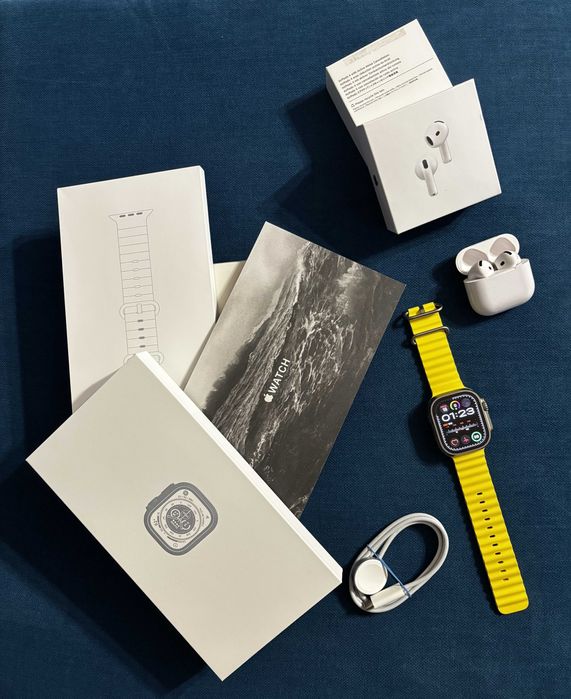 Apple Watch Ultra 2 + AirPods 4 ANc