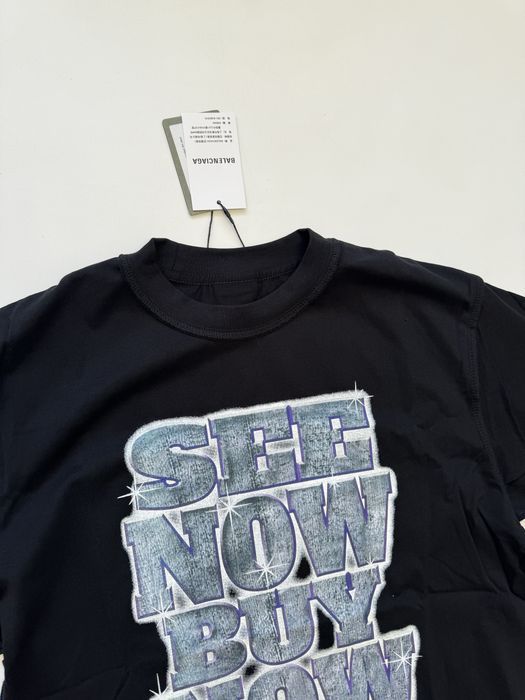 футболка Balenciaga See now Buy Now 2024 M L