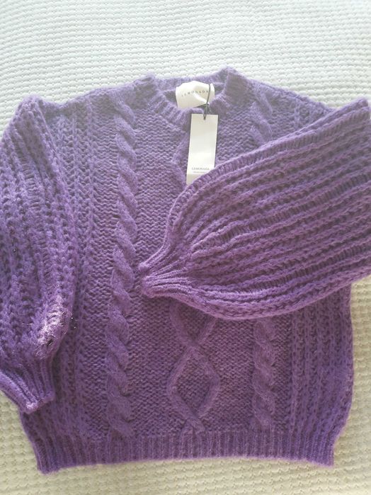 Sweter, kolor fiolet LEMONADA