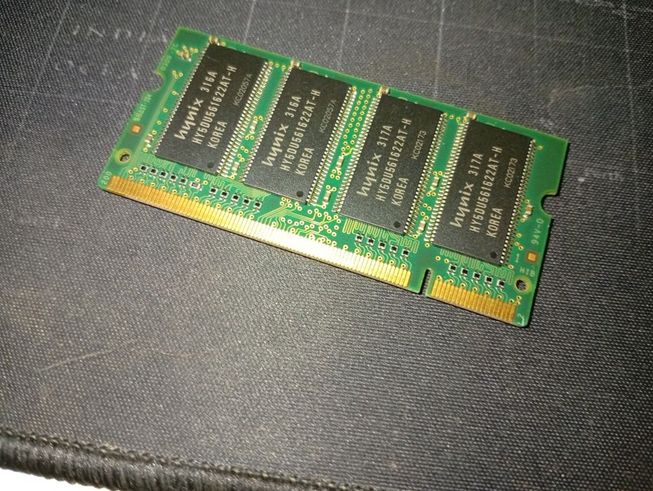 Memória RAM 256 MB DDR sodimm