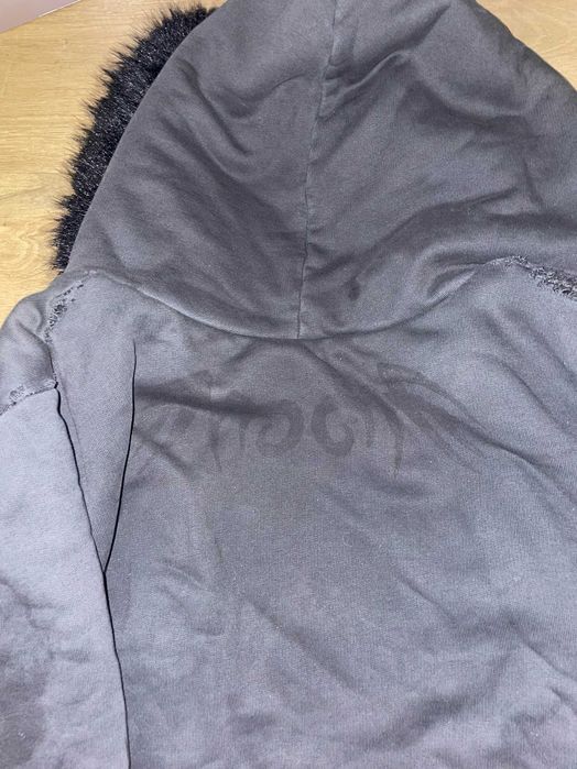 Bluza Balenciaga z futrem