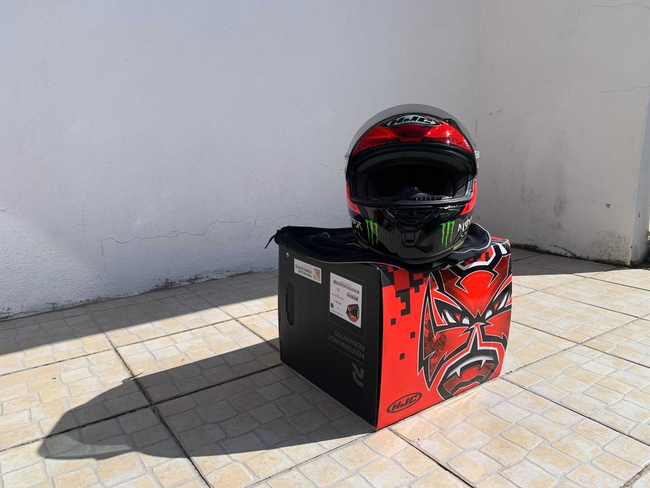 Capacete RPHA 1 Monster Quartararo Replica II MC1 - Tamanho XL