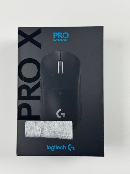 Mysz bezprzewodowa gamingowa Logitech G PRO X SUPERLIGHT Black