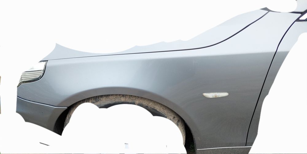 silbergrau A08/7 szary blotnik lewy przod przedni bmw e60 e61 orygina