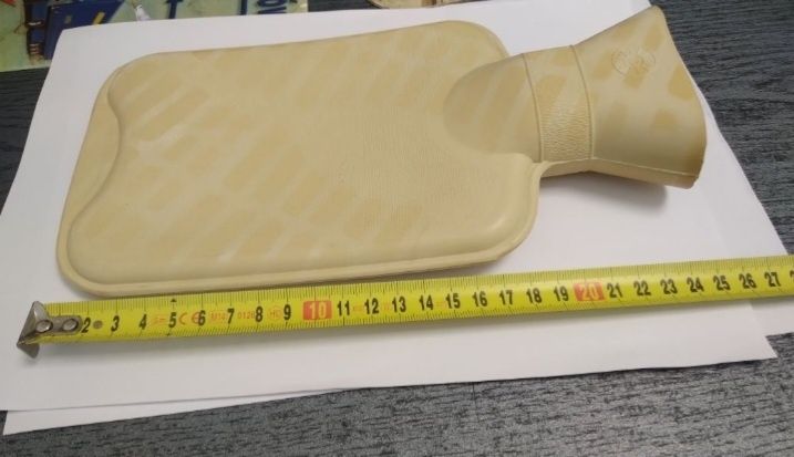 Termofor gumowy  grzewacz zimowy Vintage Prl