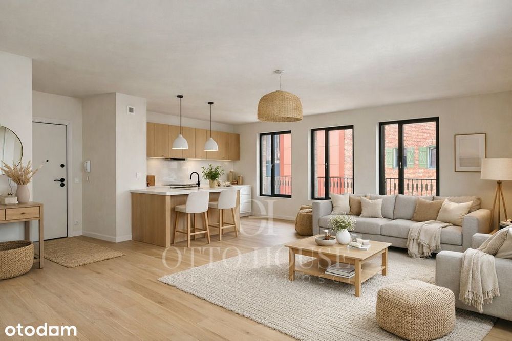 GRANARIA | Serce Gdańska | 66m² | 3 piętro | Widok